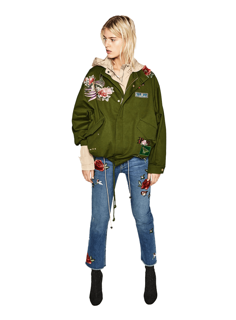 Zara ROSES PARKA