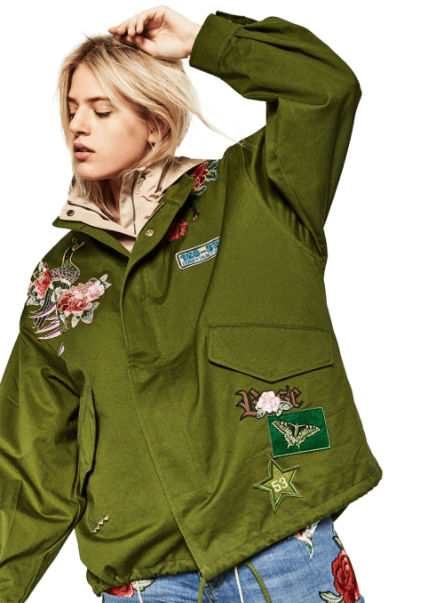 Zara ROSES PARKA