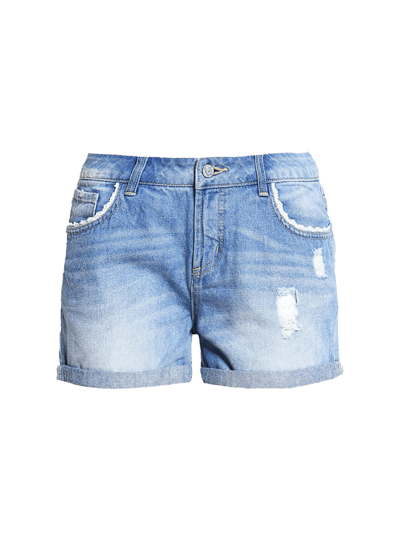 Vicki Straight Jeans Shorts