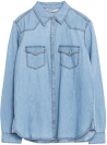 Zara BASIC DENIM SHIRT