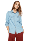 Zara BASIC DENIM SHIRT