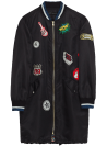 Zara BOMBER JACKET WITH PATCHES