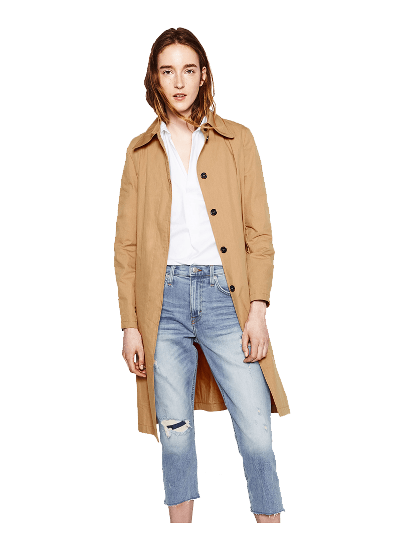 Zara MID-RISE CIGARETTE JEANS